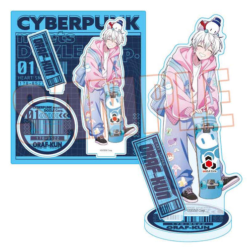 『ドズル社』アクリルスタンド /おらふくん(CYBERPUNK meets DOZLE Corp.)